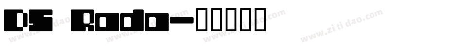 DS Rada字体转换